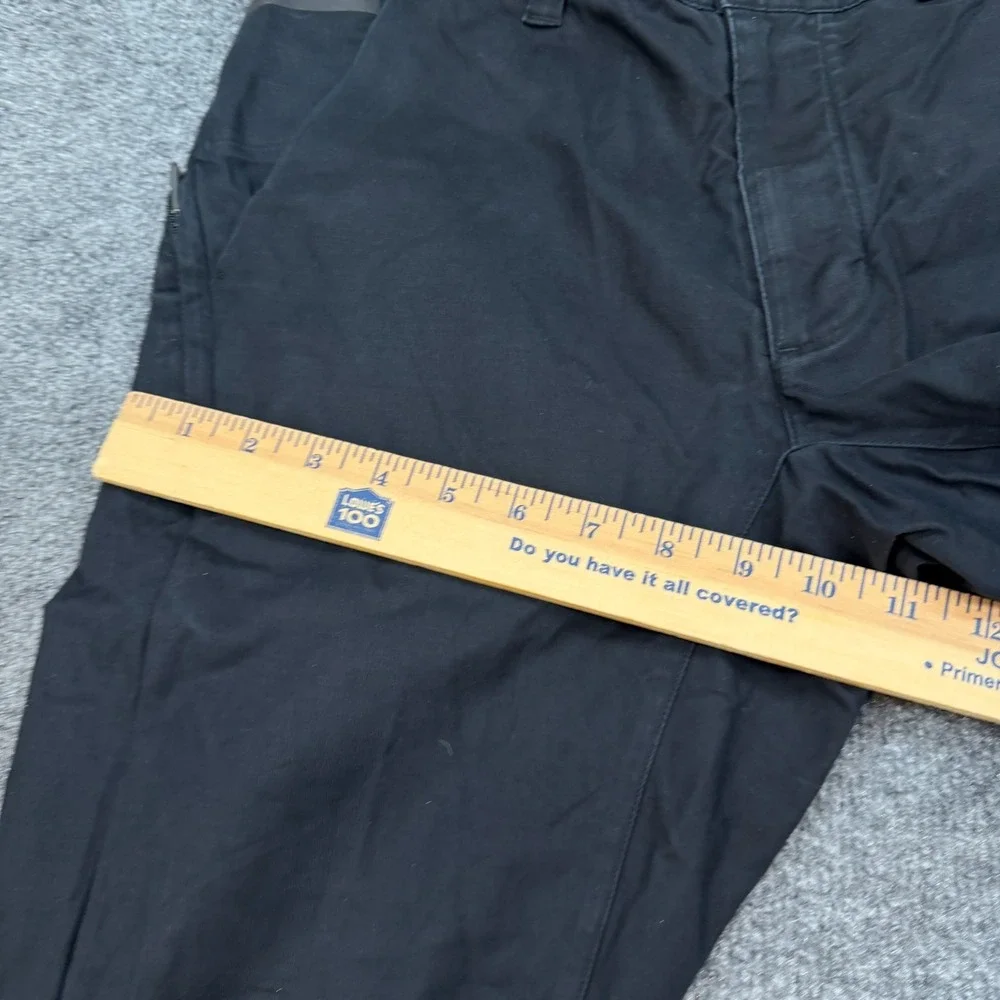 Nike Men's Cotton Blend Bonded Woven Black Cropped Pants Size 30, 876972-010